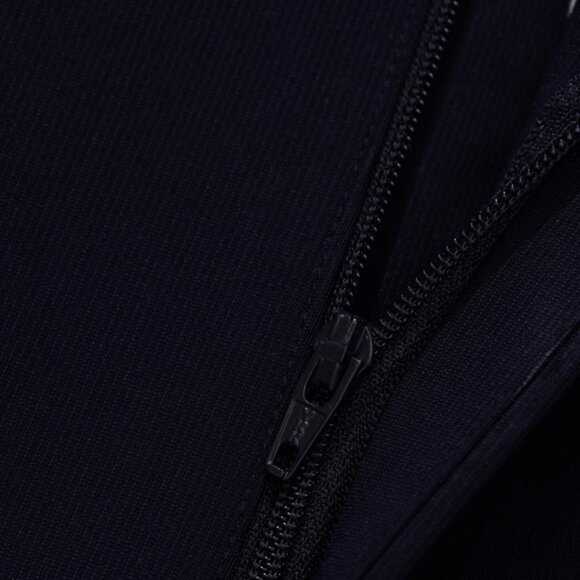 CHICJOC Navy High-Waist Tailored Cropped Pants — in Navy Size 40 - Picture 13 of 16